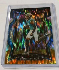 2024 NFL Select BRIAN THOMAS JR Green Yellow Shock Prizm RC Concourse  JAGUARS 