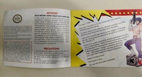 SMASH TV Nintendo NES Original Instruction Book Manual Only