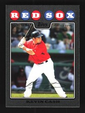 Kevin Cash Boston Red Sox 2008 Topps Update Black #UH15 SN /57