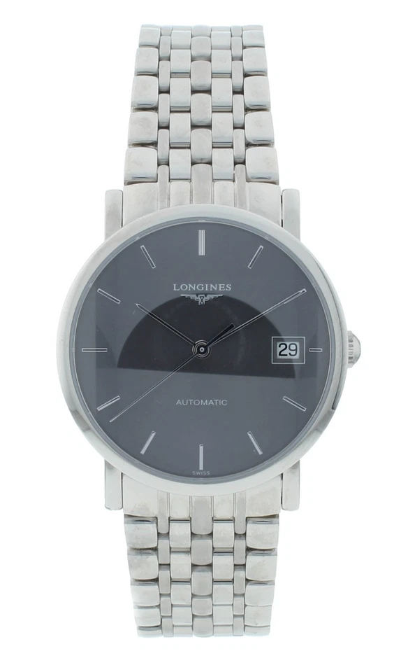 Longines Elegant 34.5mm Automatic Gray Dial Ladies Watch L4.809.4.72.6