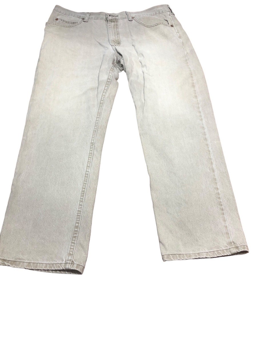 Lee Men's 38x29 Carpenter Jeans Beige