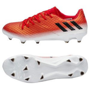 red messi boots