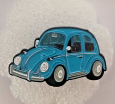 Blue Vw Bug- Enamel Pin-2 Or More Pins 5.49 Shipping-spend 20 Shipping Is Free