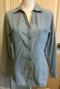 lee denim shirt womens