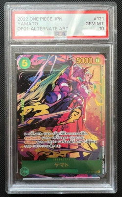 PSA 10 YAMATO OP01-121 SEC ALT ART Romance Dawn 2022 ONE PIECE