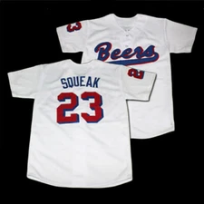 Movie Beers Kenny "SQUEAK" Scolari Baseball Jersey Youth/Mens Sewn Custom S-6XL