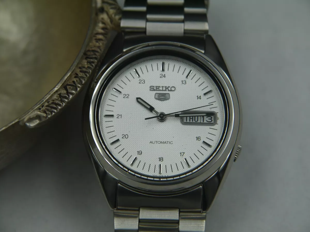 Seiko 5 white new arrivals