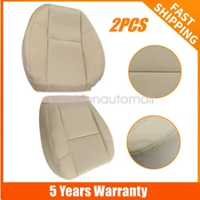 Fits 2011 2012 2013 Cadillac Escalade Driver or Passenger Leather Seat Cover Tan