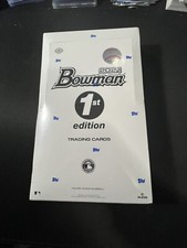 2021 Bowman Baseball First 1st Edition - Factory Sealed Hobby Box - 24 Packs