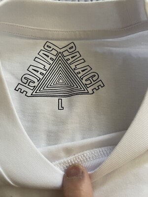 BRAND NEW PALACE GREATEST HITS TEE FW 2022 - WHITE - LARGE | eBay