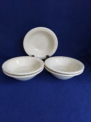 MORCO CHINA 482 USA  5  WHITE SAUCER HOMER LAUGHLIN 6 3/8'' DIAMETER. EXCELLENT.