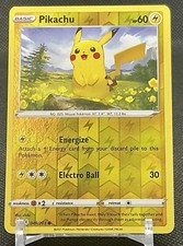 2021 Pokemon SWSH Evolving Skies Pikachu Reverse Holos #049/203