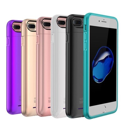 Case External Power Charger Thin Cover iPhone Battery Rechargeable Power Backup