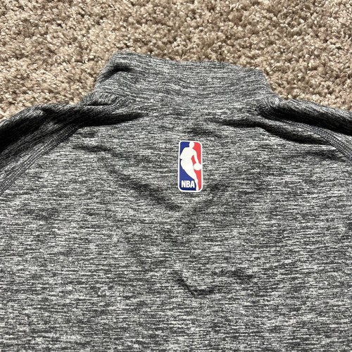 Boys Jordan Charlotte Hornets Basketball Long Sleeve Dri Fit 1/4 Zip Pullover - Picture 8 of 8