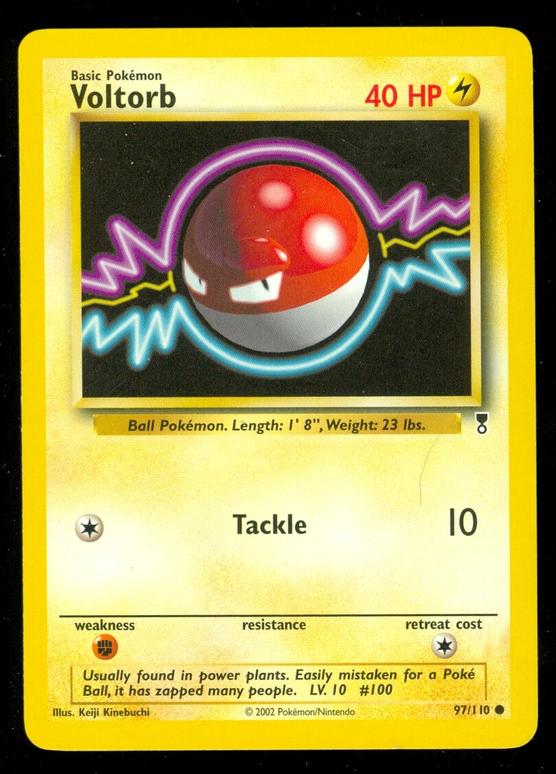 Pokemon VOLTORB 97/110 Legendary Collection - NEAR MINT/MINT