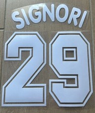 KIT NAMESET NOME NUMERO SAMPDORIA 96/99 FLOCK 29 SIGNORI