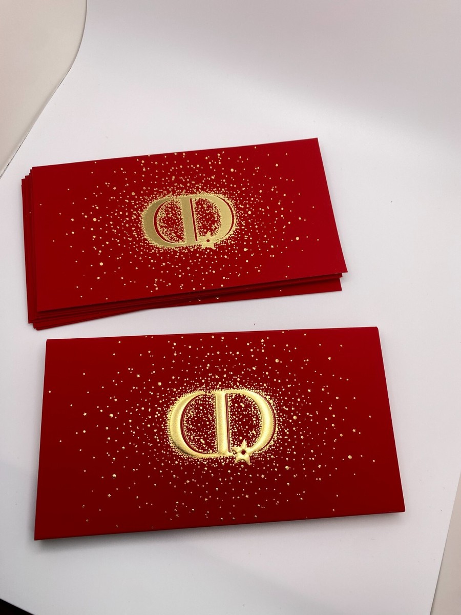 Dior Red Lucky Money Envelopes Chinese Lunar Year Limited VIP 2021