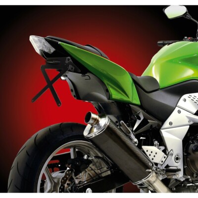 MOTORRAD KENNZEICHENHALTER VERSTELLBAR AUS ALUMINIUM KENNZEICHENHALTER MOTOR ANSCHLUSS UNTER HECK