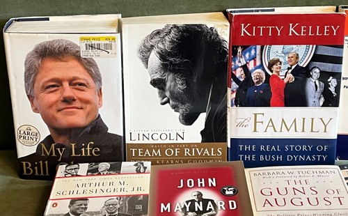 Lot of 14 Biography/Political/Modern History Hardcover/Paperback Books/Brochures - Picture 3 of 12
