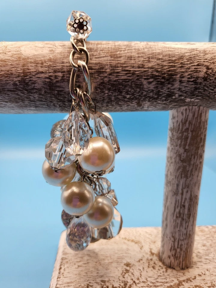 Vintage - Relógio/Pulseira Berloque Coração de Strass NY&C *Precisa de Bateria* - Imagem 4 de 4