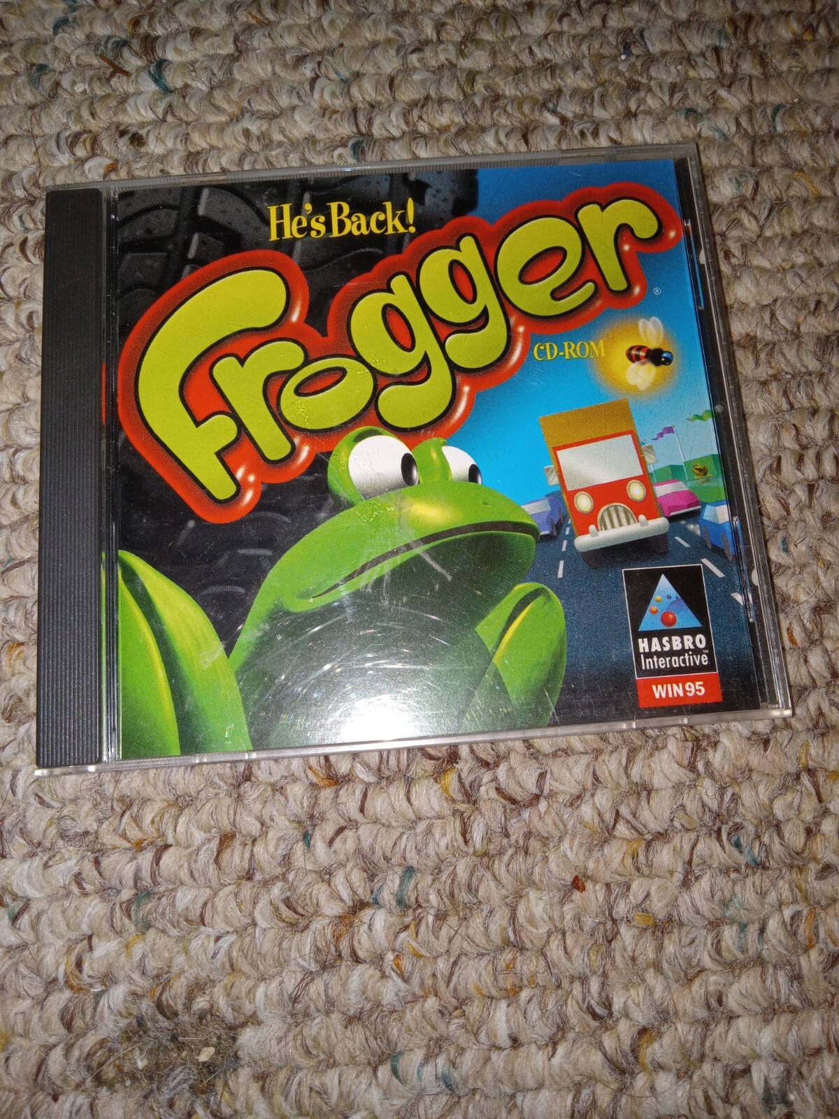 FROGGER Interactive Arcade Game PC CD-ROM Win 95 [1-4 Players] VTG 1997 ...