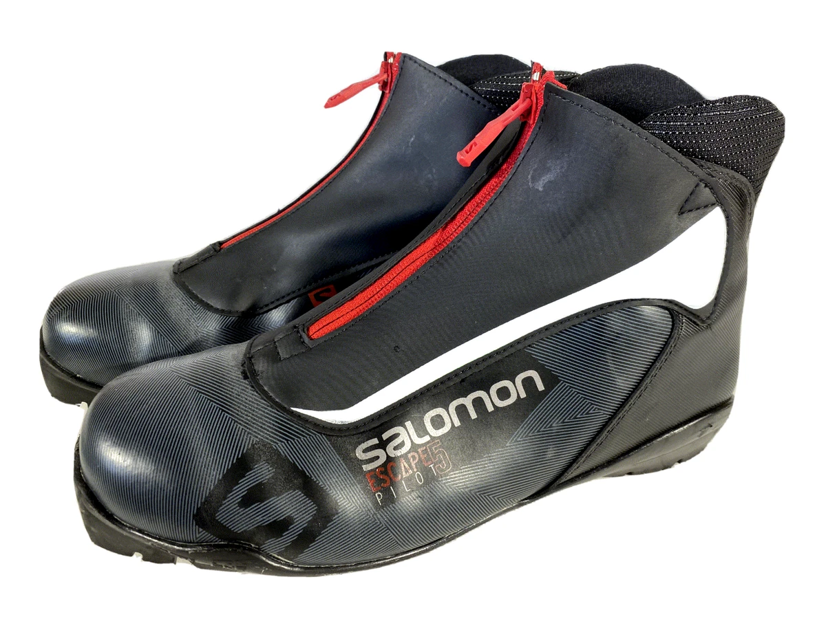 SALOMON Escape 5 Nordic Cross Country Ski Boots Size EU44 US10 SNS
