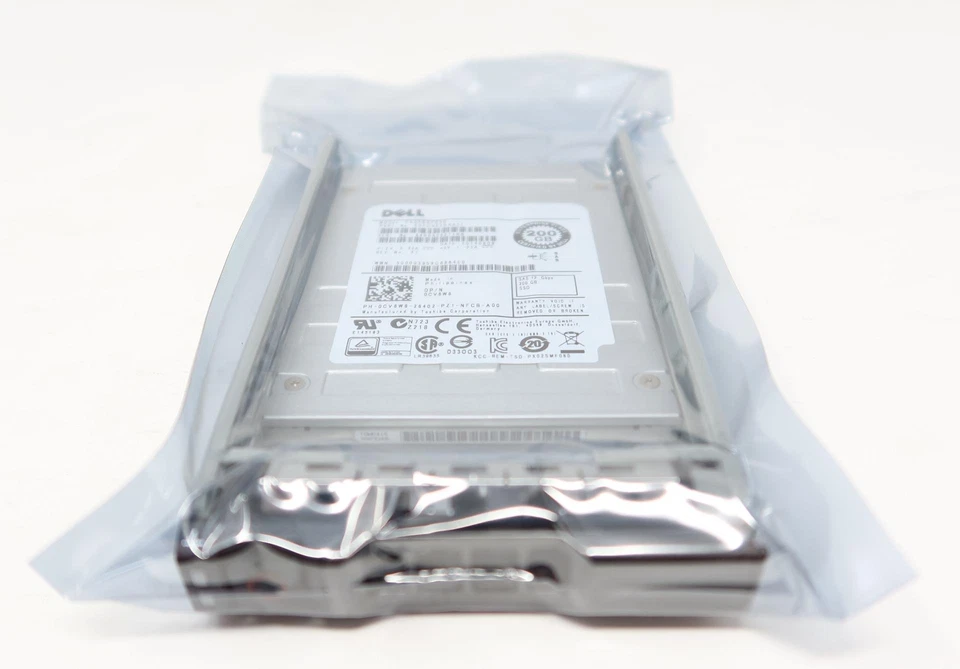 CV6W8 0CV6W PX02SSF020 DELL 200GB 12GB/s 2.5" SAS SSD - Image 2 of 2