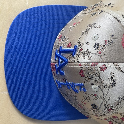 RARE Vintage Los Angeles Dodgers Floral Styled Adjustable Hat American Needle - Picture 5 of 9