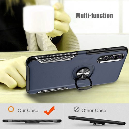 Case For Huawei P20 Lite Pro P30 Armour Shockproof Ring Holder Phone Back Cover - Picture 5 of 16
