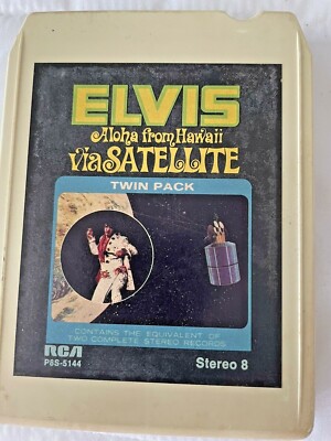 8 Track Tape ELVIS - ALOHA FROM HAWAII VIA SATELLITE