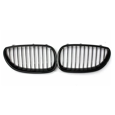 2x Links+Rechts Einzellinien Frontgrill Nieren Kühlergrill Für BMW E60 04-09