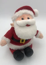Vintage Stuffins 1998 CVS 6" Santa Claus Limited Edition Bean Bag Plush