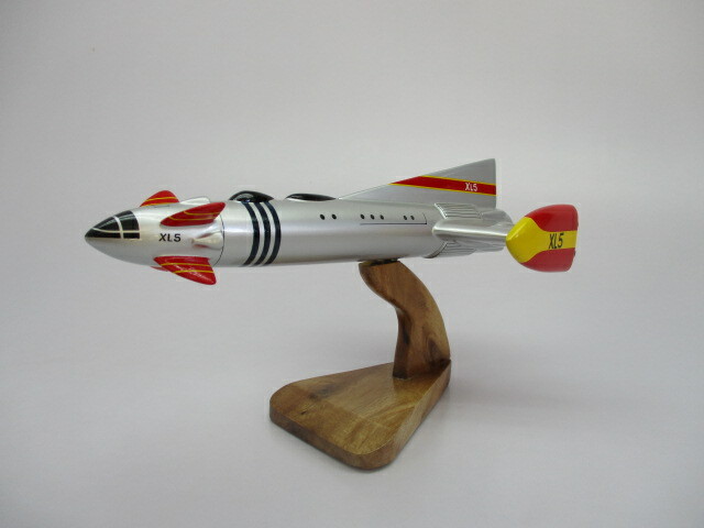 XL-5 Fireball Rocket XL5 Desktop Airplane Desk Wood Model Big New | eBay