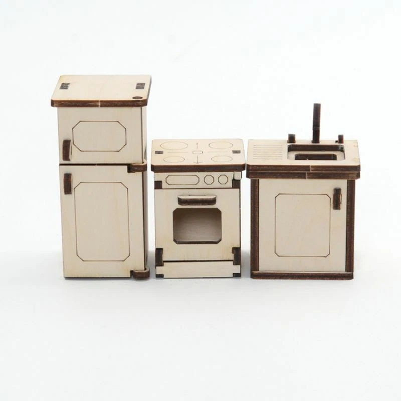 Arredamento vintage in cucina per case di bambole e miniature | Acquisti Online su