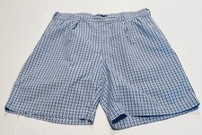 Vintage Polo Ralph Lauren Tyler Shorts Mens Size 36 Gingham Check Plaid Pleated