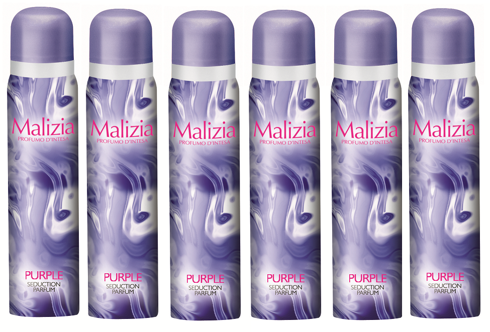 MALIZIA Damen Deo Lolita Seduction – 12er Pack, Je 100 Ml, Sprühdeo Mit Duft