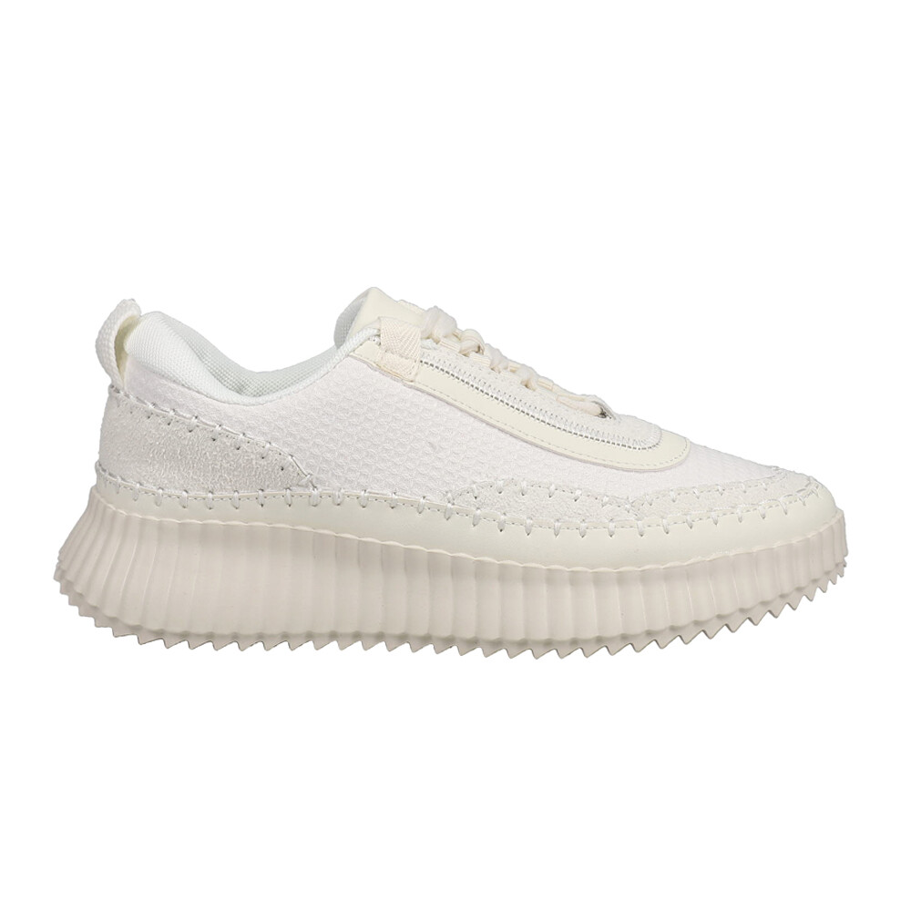 Corkys Adventure Womens White Lace Up Casual Sneakers 51-0074-WHTE  