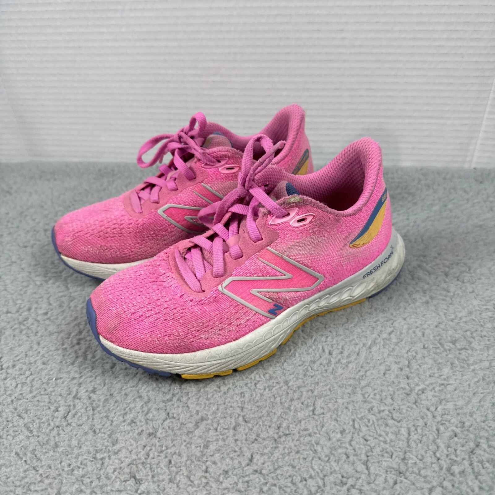 Scarpa New Balance Fresh Foam X 880 GIOVANE taglia 1 rosa corsa atletica PP880P12