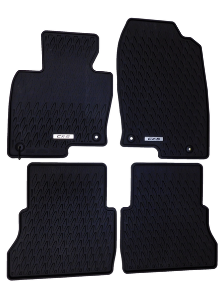 Genuine Mazda CX-5 All Weather Floor Mats 0000-8B-R21 (2017 - 2021
