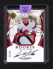 2021-22 Ultimate Collection Lassi Thomson #166 Rookie Patch Auto /99 RPA