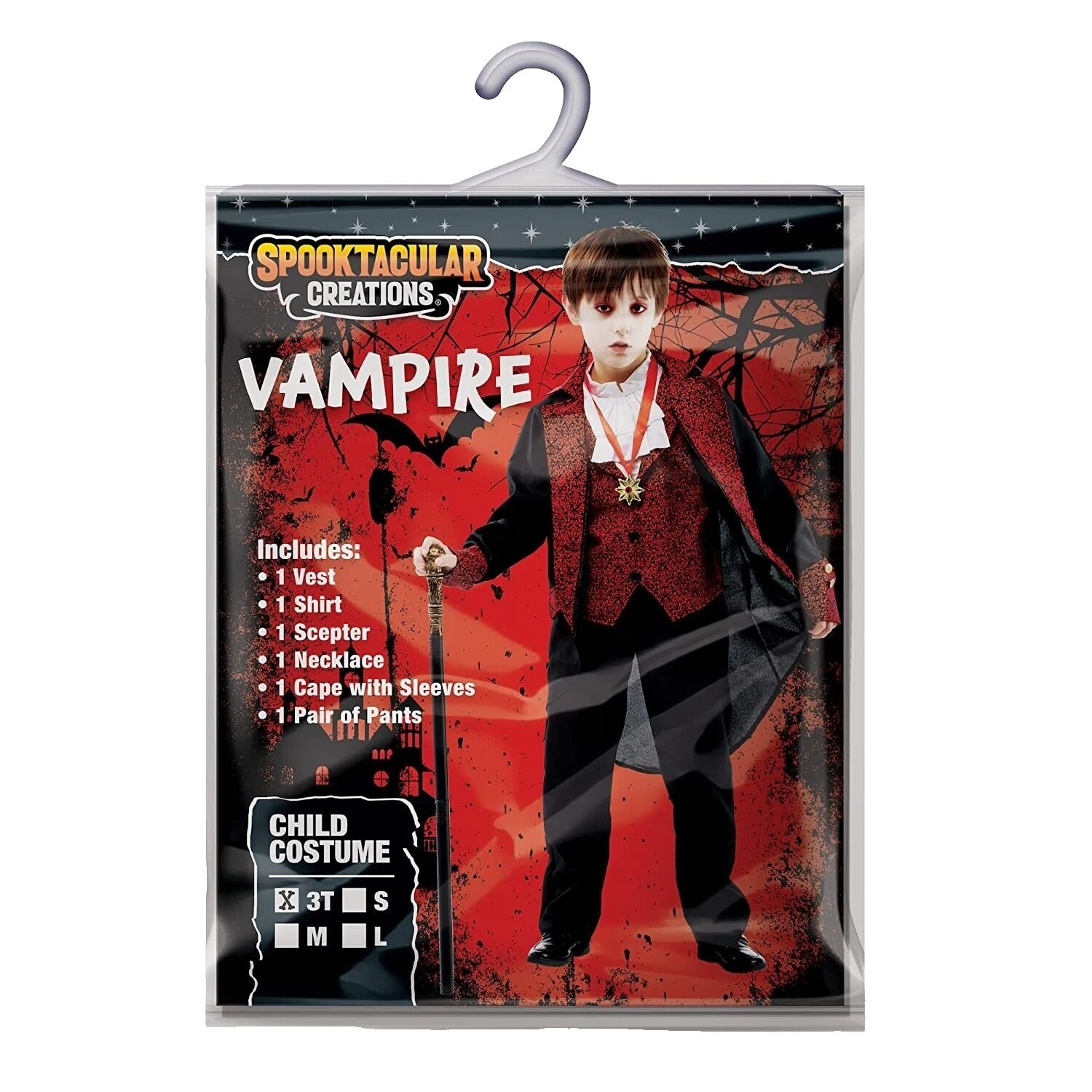Полный комплект костюмов вампира унисекс