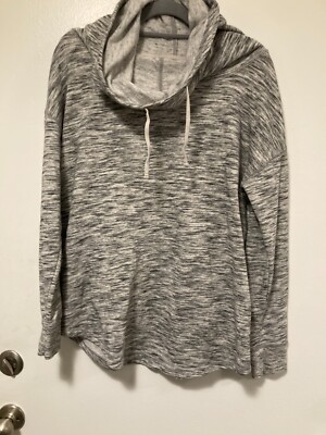 Women's Mossimo Gray Sweater with Hood Size XL