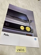 Volkswagen VW Polo 1990 Movie Fox Fancy Coupe Prospectus Brochure De Vente Pub
