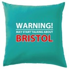 Warning May Talk Bristol - Cushion - Rovers City Robins Pirates Love