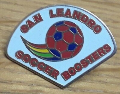 SAN LEANDRO SOCCER BOOSTERS LAPEL PIN NICE COLLECTABLE OR GIFT