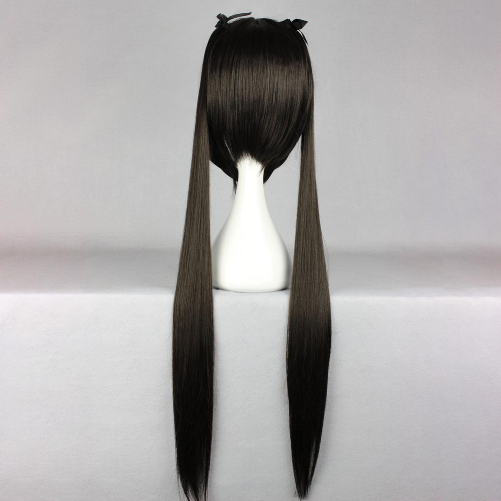 Breathable Hair Wigs for Women 39" Black Wigs with Wig Cap Long Hair eBay