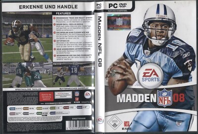 Madden NFL 08 !! tolles Spiel für PC !! selten zu sehen !!