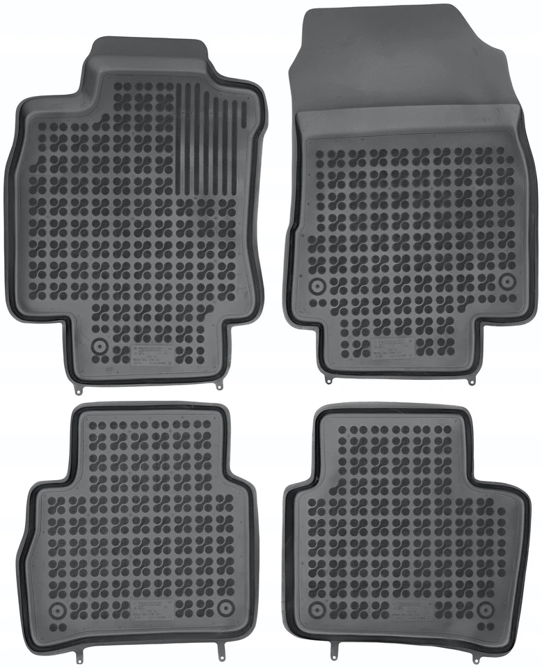 REZAWPLAST Car Mats for 2007-2011 Nissan Versa Floor Mats Custom Fit All Weather Foto 2 de 4