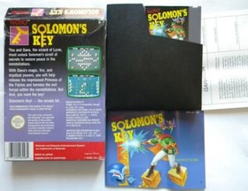 SOLOMON'S KEY NINTENDO NES VERSIONE MATTEL ITA PAL  