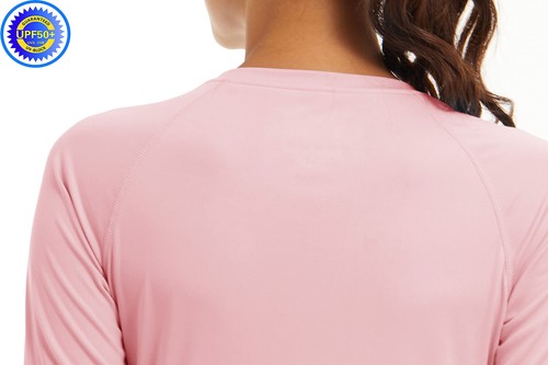 UPF50+ Women's UV Shirts Rash Guard Long Sleeve Outdoor Skin Protection T-Shirts - Picture 37 of 199